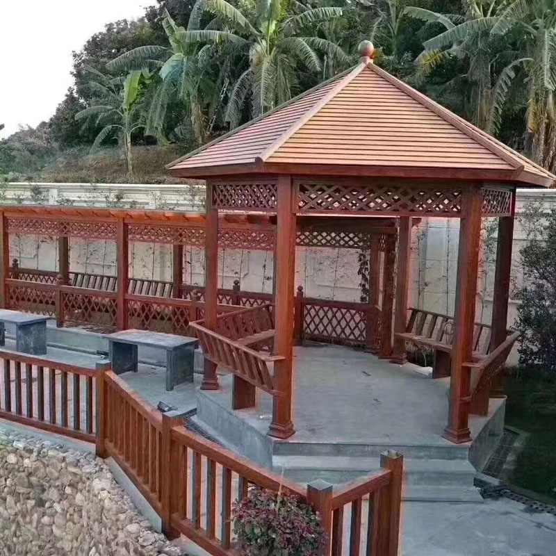 Chinese Family Recreation Metal Gazebo