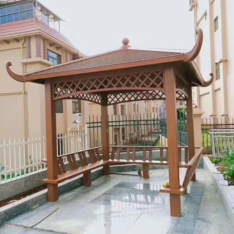 Courtyard Bagong Chinese Style Outdoor Gazebo