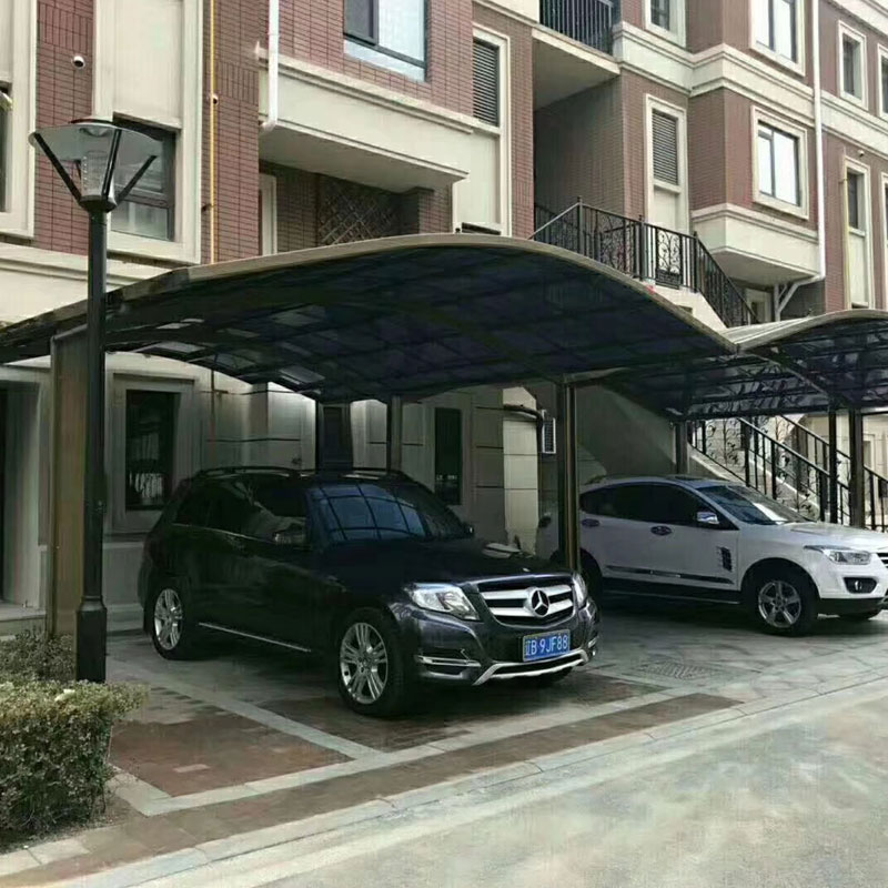 Louvered Carport na may Adjustable Aluminum Rainproof Roof